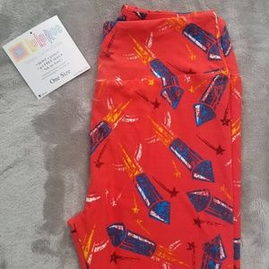 NWOT LulaRoe OS rocket leggings